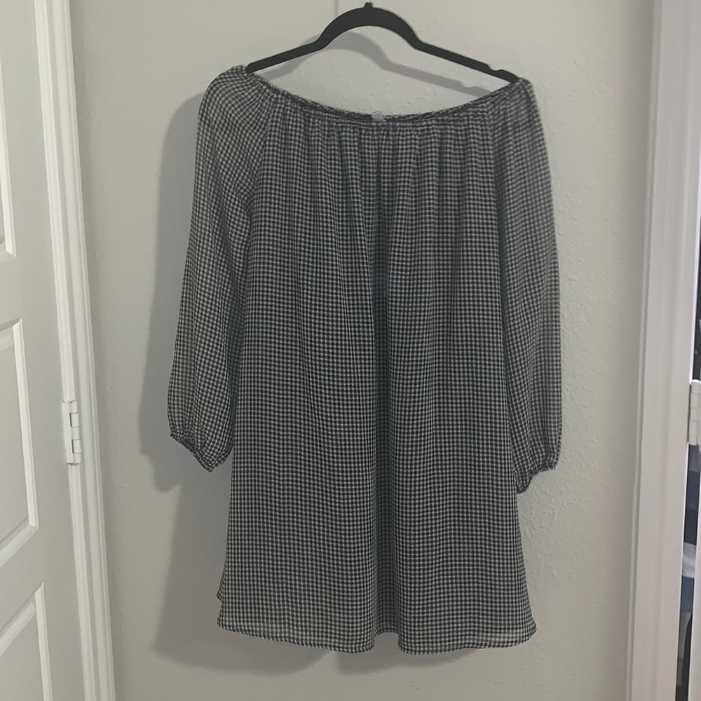 Off the shoulder dress